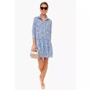 Tuckernuck Hydrangea Hayes Shirt Dress